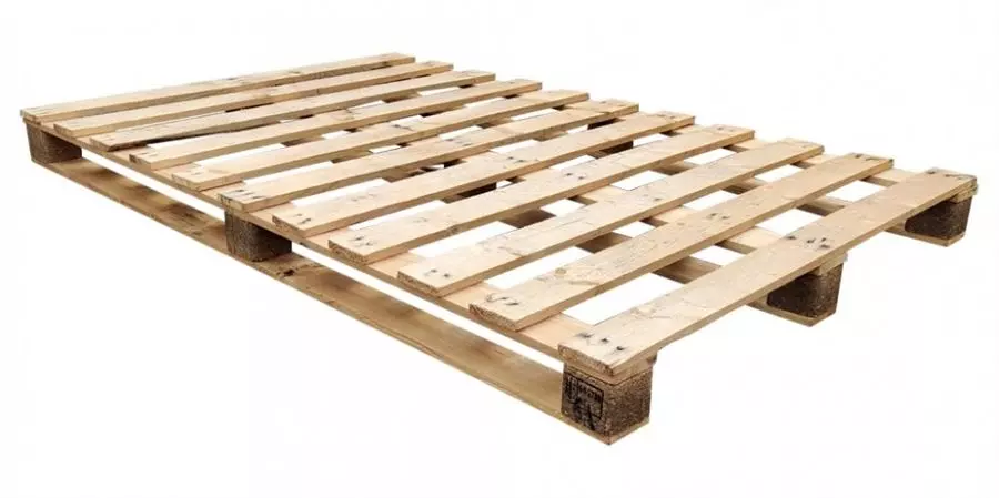 Gebruikte houten pallets - 100813-Blokpallet-open-112x173cm-gebruikt-voorzijde