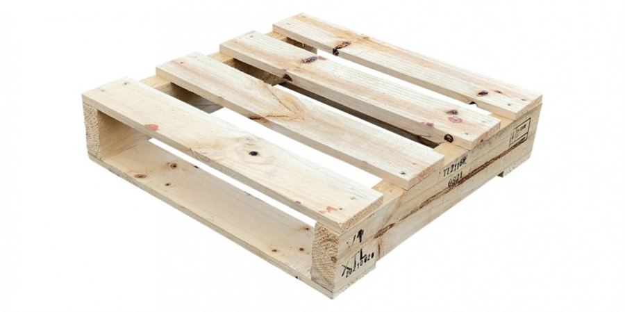 Gebruikte houten pallets - Balkpallet-50x50cm-gebruikt