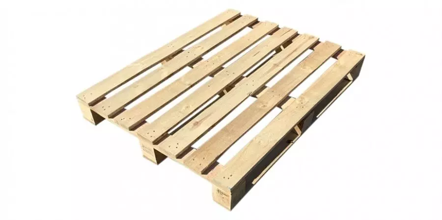 Gebruikte houten pallets - Blokpallet-eenmalig-90-x-114-cm-gebruikt