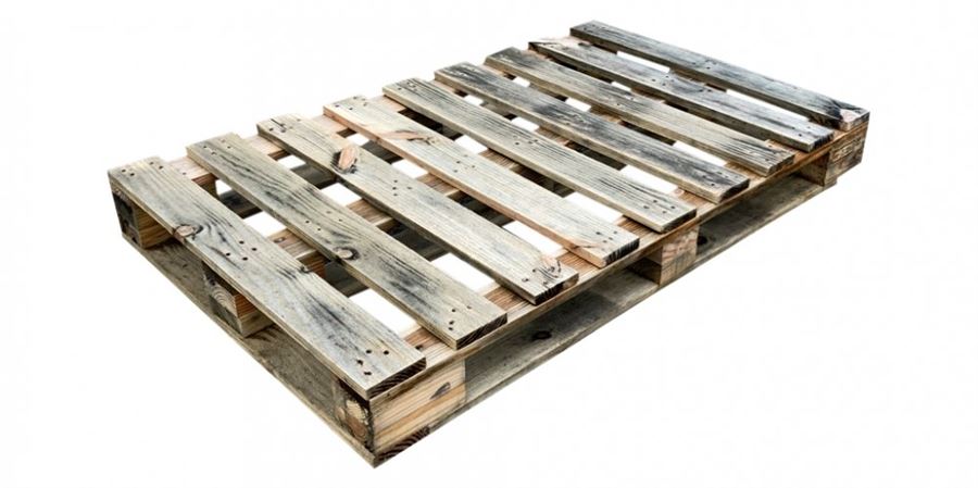 Houten pallets - Blokpallet-omlopend-77x123cm-gebruikt