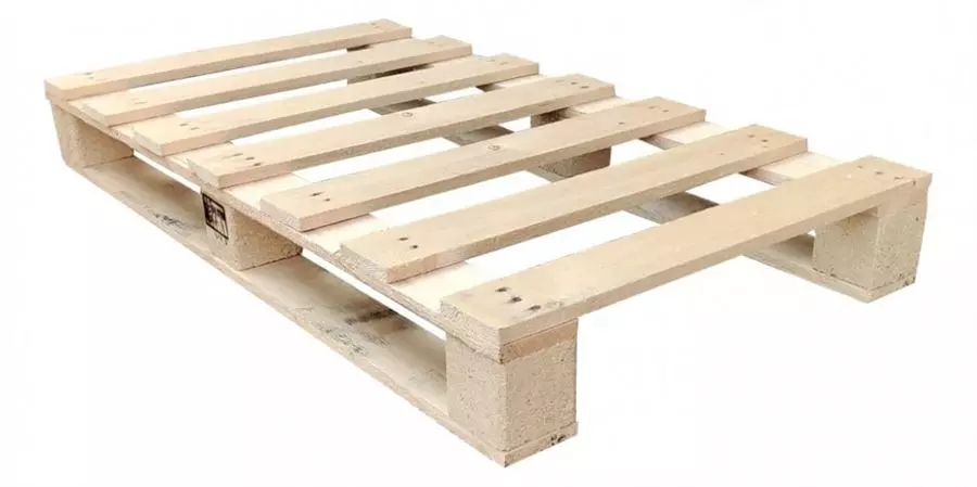 Gebruikte houten pallets - Blokpallet-open-63x113cm-gebruikt