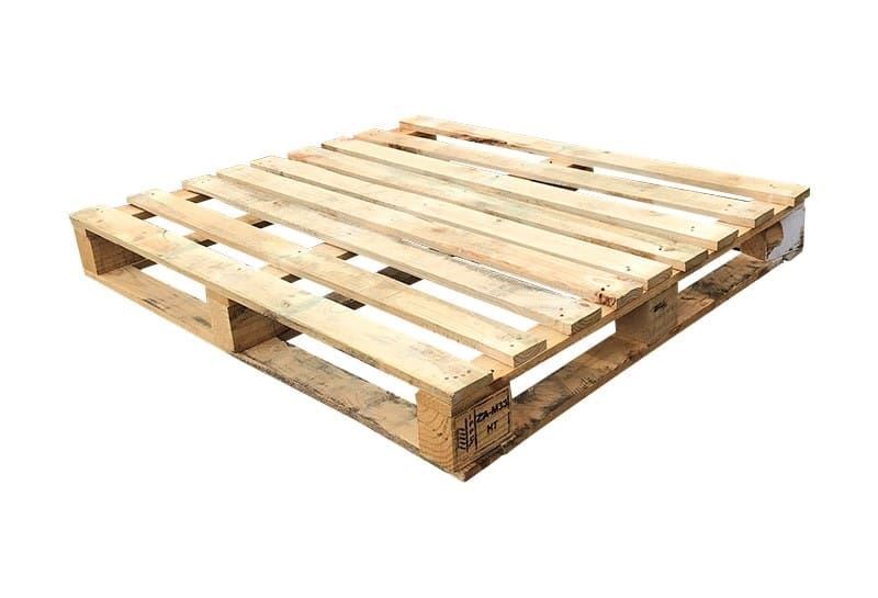 Gebruikte houten pallets - blokpallet-en-balkpallet-110x130cm-gebruikt-Pallets.nl