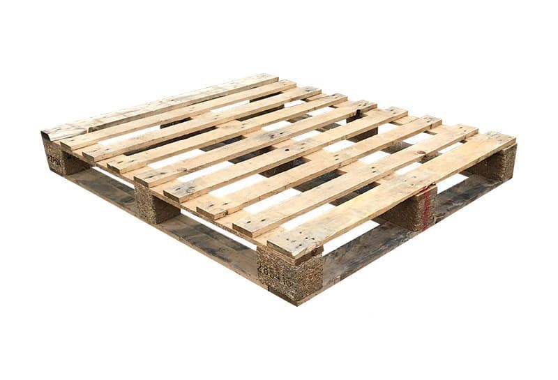 Gebruikte houten pallets - blokpallet-omlopend-zwaar-100x120cm-gebruikt-Pallets.nl